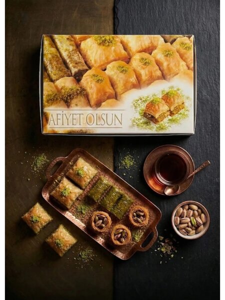 Baklava Kutusu Büyük 1000gr 100lü - 1