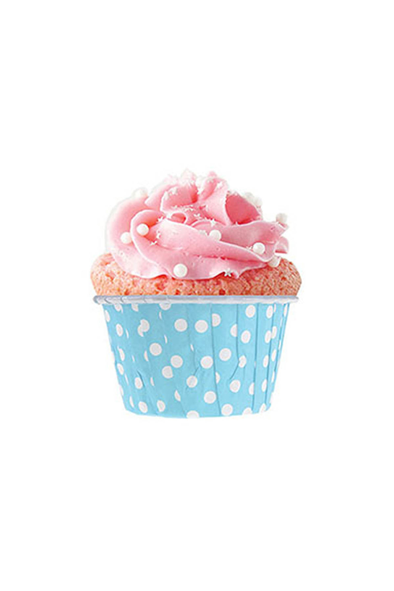 Dolphin Muffin-Kek Kapsülü Mavi Puantiyeli 25 Adet - 4