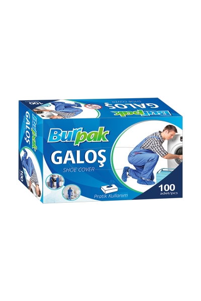 Burpak Ekonomik Galoş 100 Adet - 1