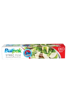 Burpak Kayar Bıçaklı Streç Film 10 Mic 30 cm x 166 m