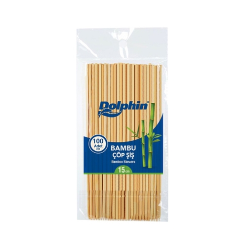 Dolphin Bambu Çöp Şiş 15 cm * 2,5 mm 100 Adet