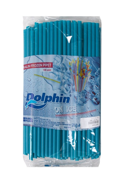 Dolphin Frozen Pipet Turkuaz 100lü - 1