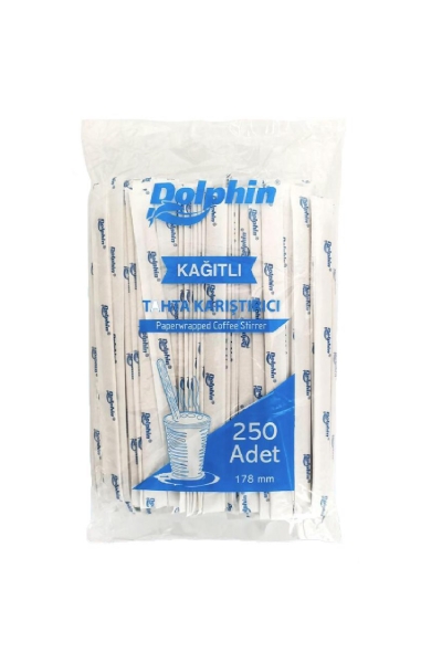 Dolphin Tahta Karıştırıcı 17,8cm 250li - 1