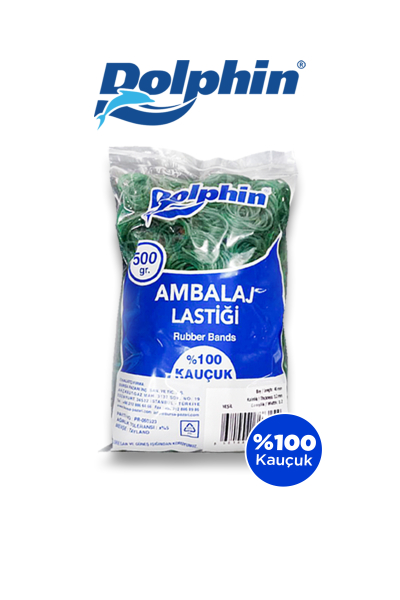 Dolphin Kauçuk Lastik Yeşil 40 mm x 500 gr - 1