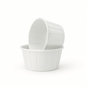Dolphin Muffin Kek Kapsülü Beyaz Mini 50 Adet - 1