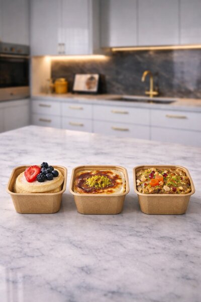 Dolphin Muffin Kare Kraft Kek Kapsülü 50 Adet - 1