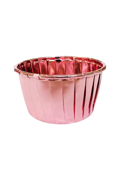 Dolphin Muffin-Kek Kapsülü Rose Gold 25 Adet - 2