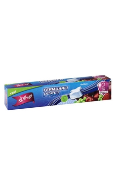 Roll-Up Fermuarlı Poşet 22x18cm 10'lu - 1