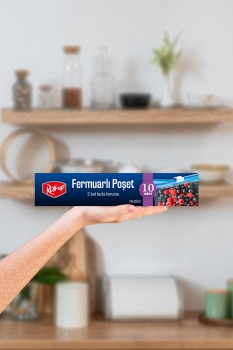 Roll-Up Fermuarlı Poşet 22x18cm 10'lu - 2