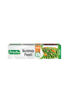 Fresh-Up Küçük Boy Buzdolabı Poşeti 20x30cm 30'lu