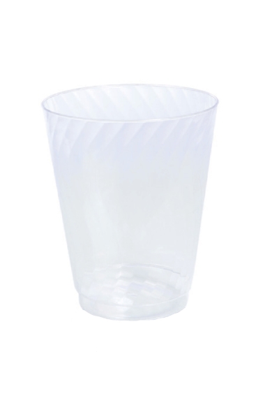 Plastik Kristal Meşrubat Bardağı 330cc 25li - 1