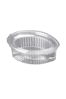 Kapaklı Şeffaf Plastik Sos Kabı 30 cc (100 Adet)