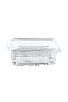 Sızdırmaz Kendinden Kapaklı Plastik Kap 1250 gr (100'lü) - 1