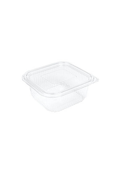 Sızdırmaz Kendinden Kapaklı Plastik Kap 500 gr (100'lü) - 1