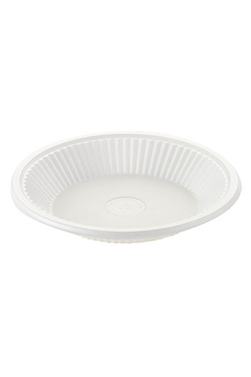 Roll-Up Plastik Tabak Beyaz Ekonomik 17cm 100lü - 1