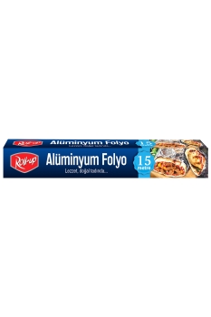 Roll-Up Alüminyum Folyo 10 Mic 30cm x 15 m