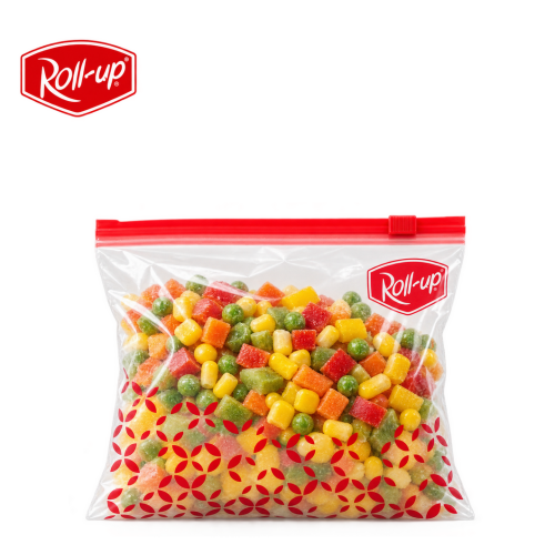 Roll-Up Fermuarlı Buzdolabı Poşeti 1 Litre 10 Adet 