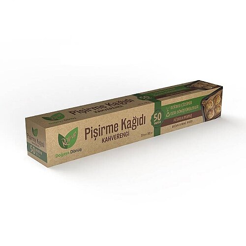 Roll-up Kahverengi Pişirme Kağıdı 37cm x 50 m 