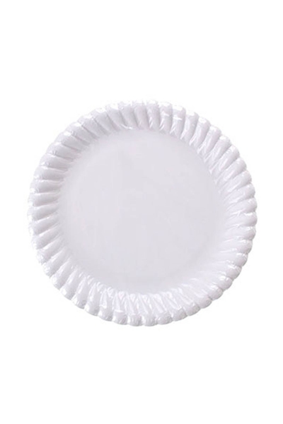 Roll-Up Karton Tabak Beyaz 23cm 10lu - 1