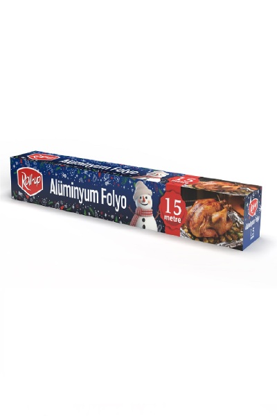 Roll-Up Kış Temalı Alüminyum Folyo 30cm x 15m 10mic 1 Adet - 2