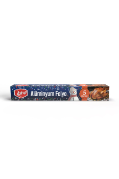 Roll-Up Kış Temalı Alüminyum Folyo 30cm x 5m 10mic 1 Adet - 3