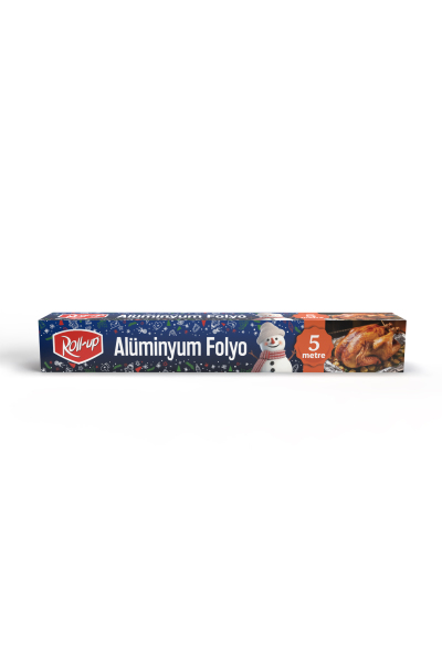 Roll-Up Kış Temalı Alüminyum Folyo 30cm x 5m 10mic 1 Adet - 3